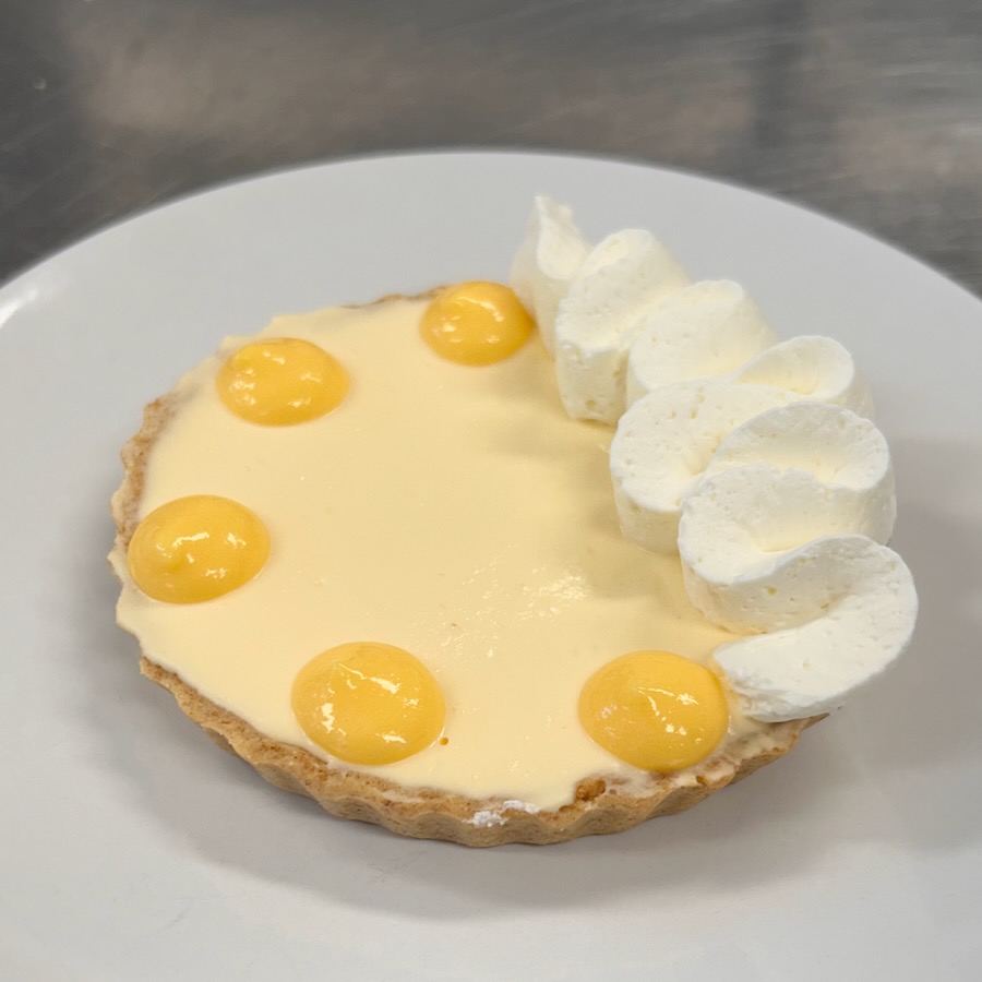 Lemon curd tarte