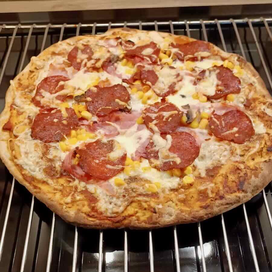Elősütött pizzalap 31 cm (Pizza Genuina)
